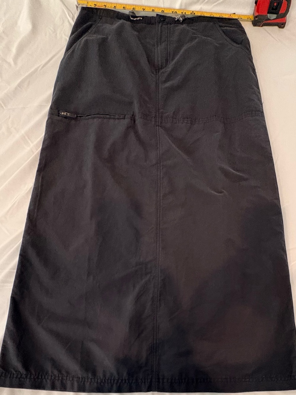 Women’s Black Columbia Utility Skirt with Zip Pocket